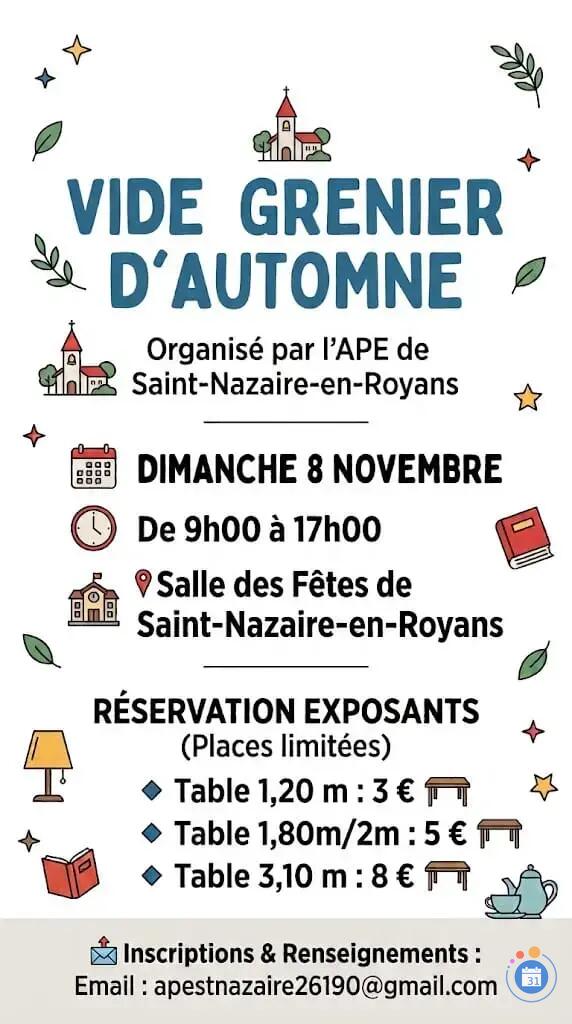 Image Vide Grenier d'Automne (photo 1)