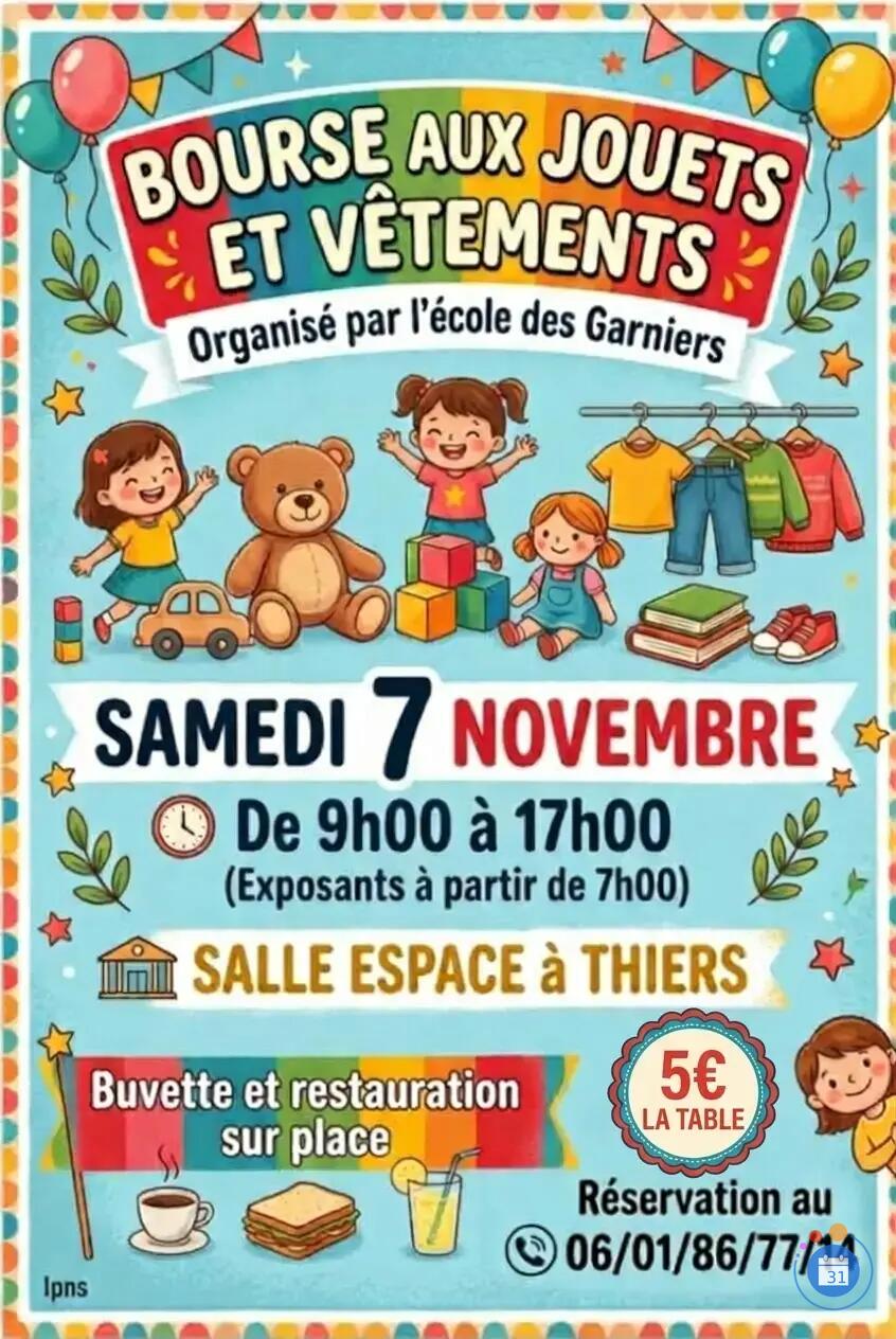 Image Bourse aux jouets et vetements (photo 1)
