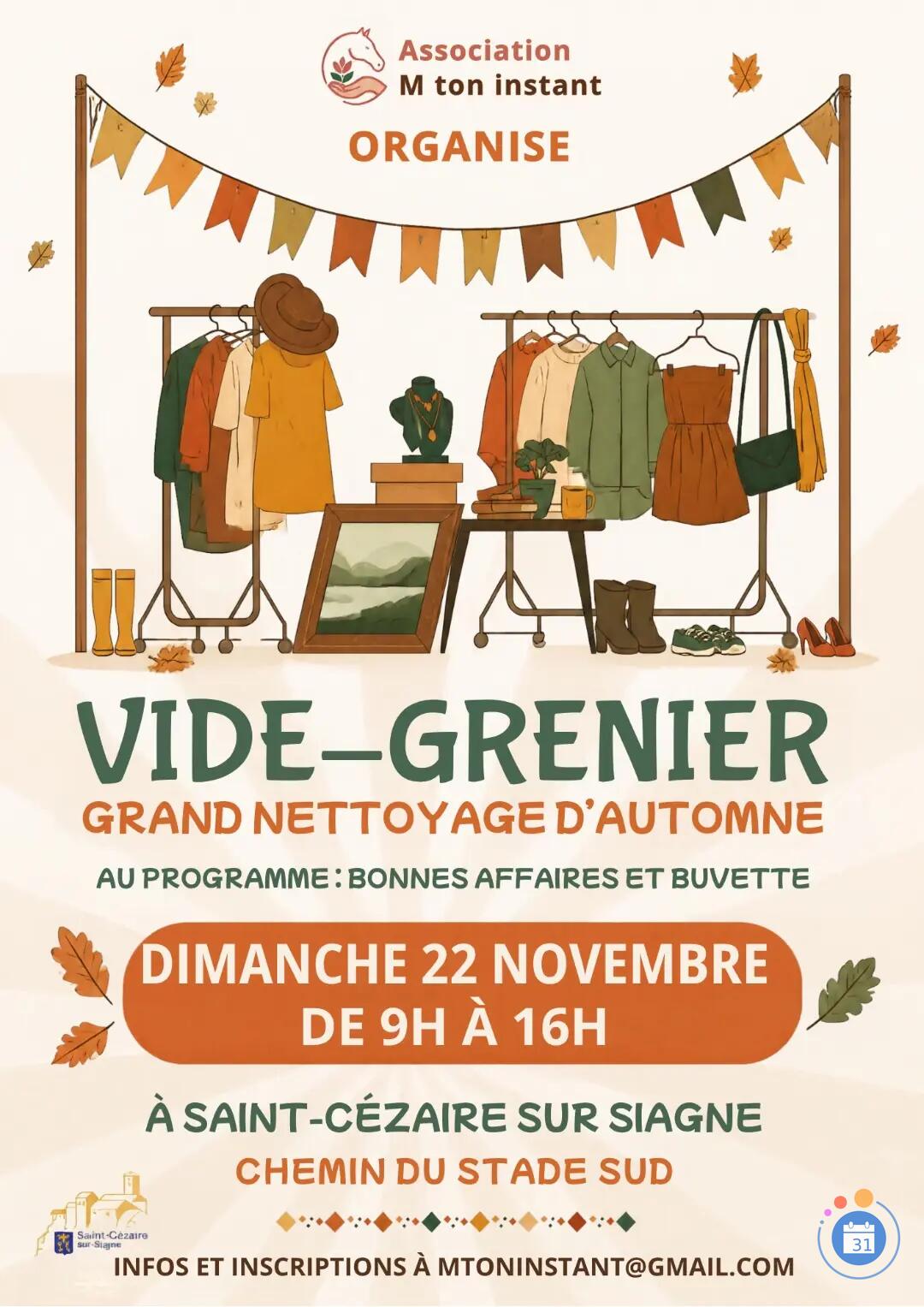 Image vide grenier d'automne (photo 1)