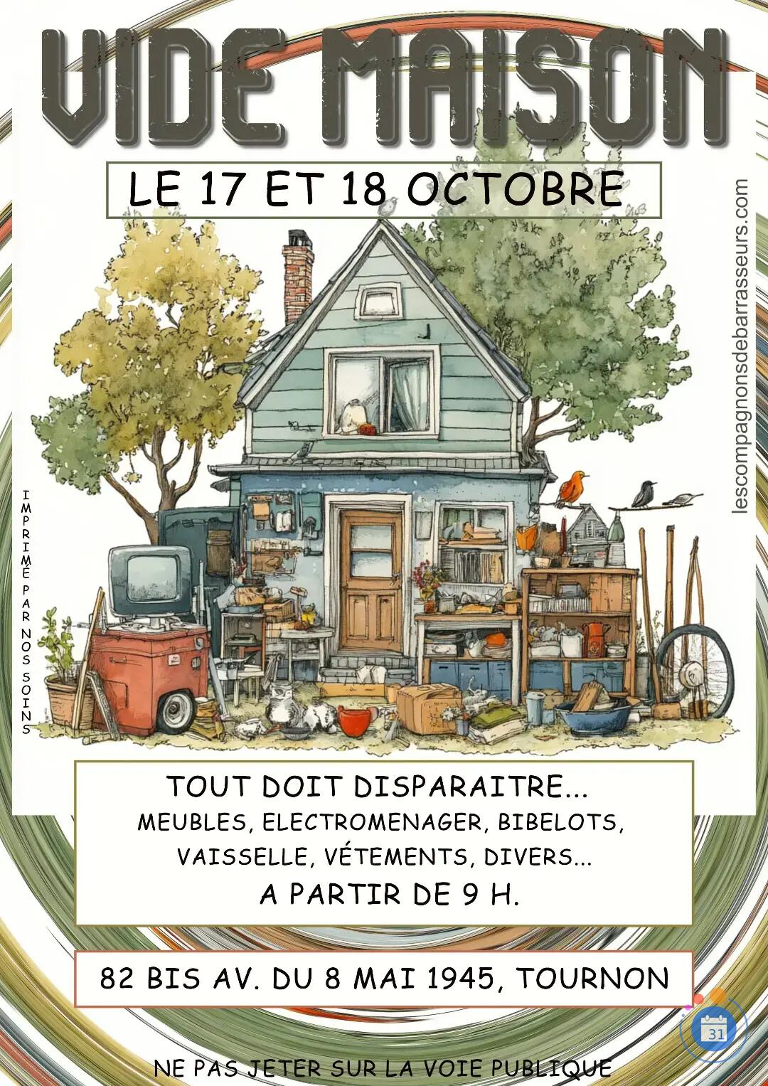 Image Tout doit disparaitre... Vide maison (photo 1)