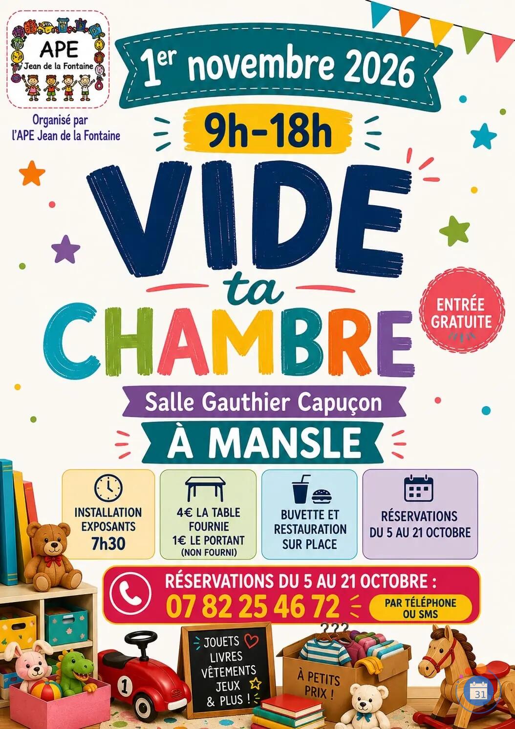 Image Vide ta chambre (photo 1)