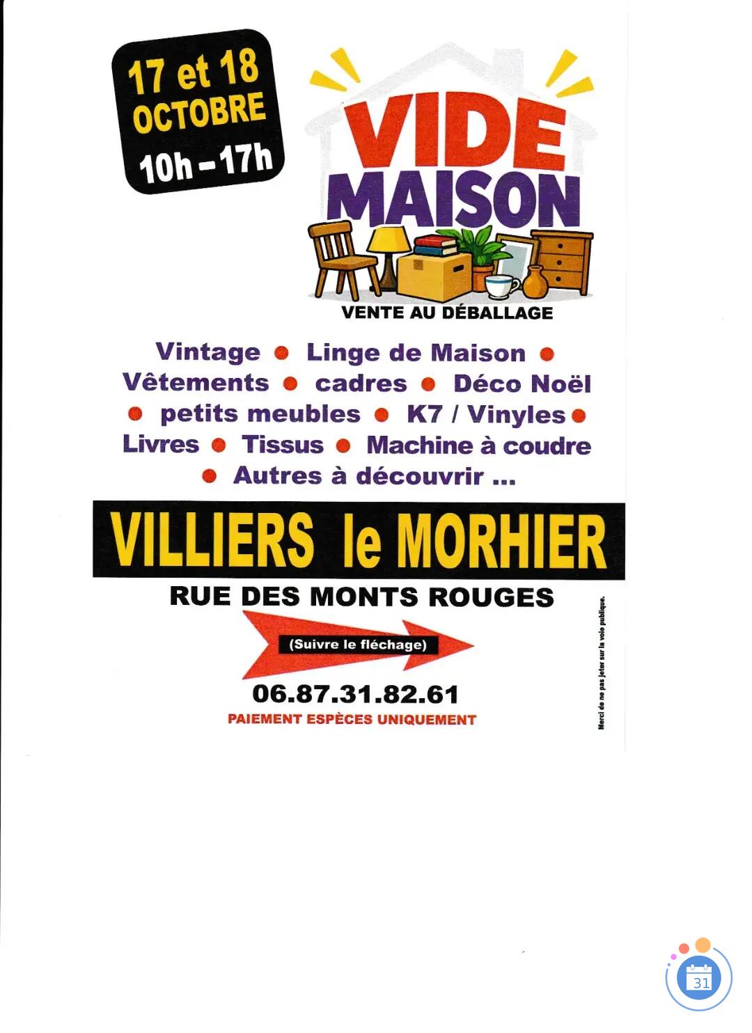 Image VIDE MAISON - VENTE AU DEBALLAGE (photo 1)