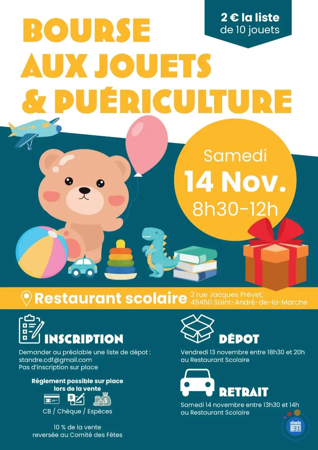Image Bourse aux jouets et puériculture (photo 1)