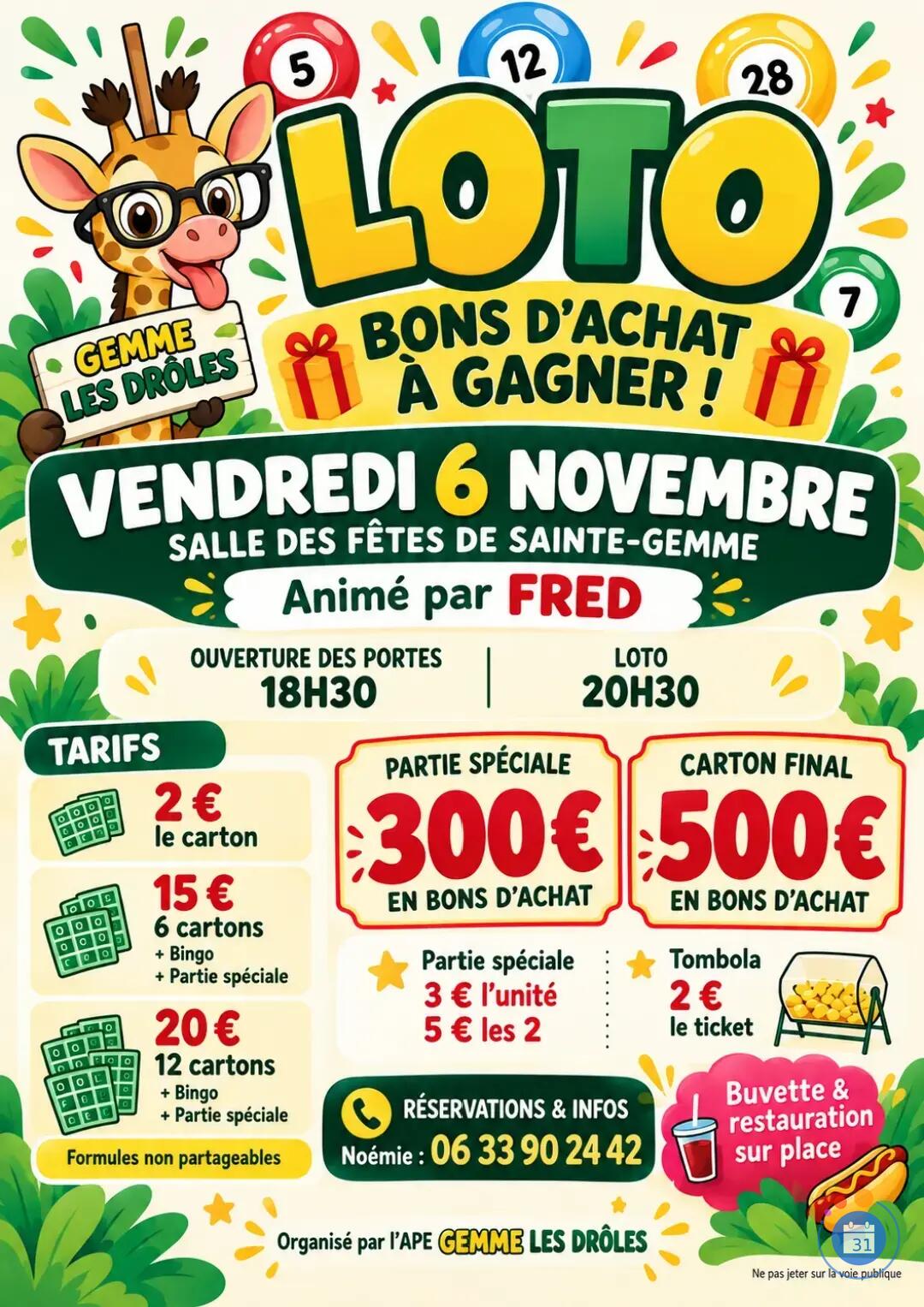 Image Loto APE GEMME LES DRÔLE (photo 1)