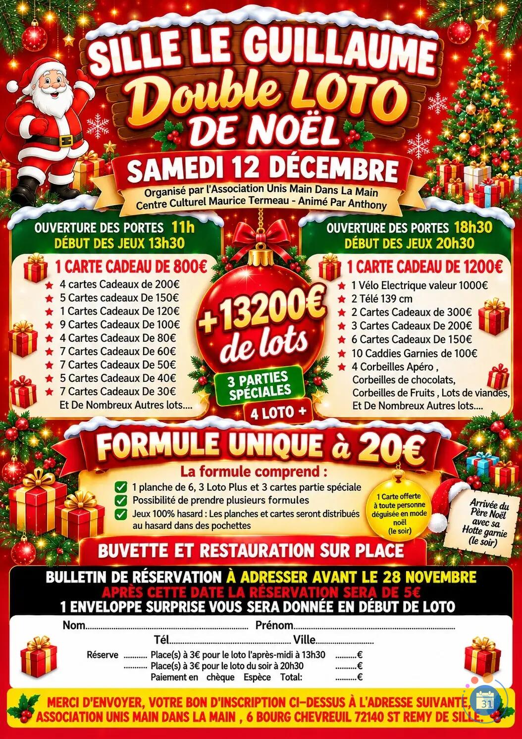 Image Double méga loto de noël (photo 1)