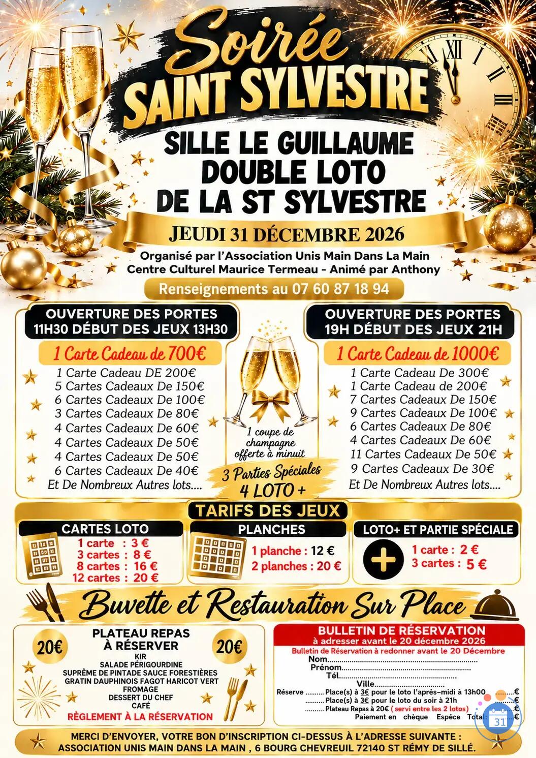 Image Double loto de la St Sylvestre (photo 1)
