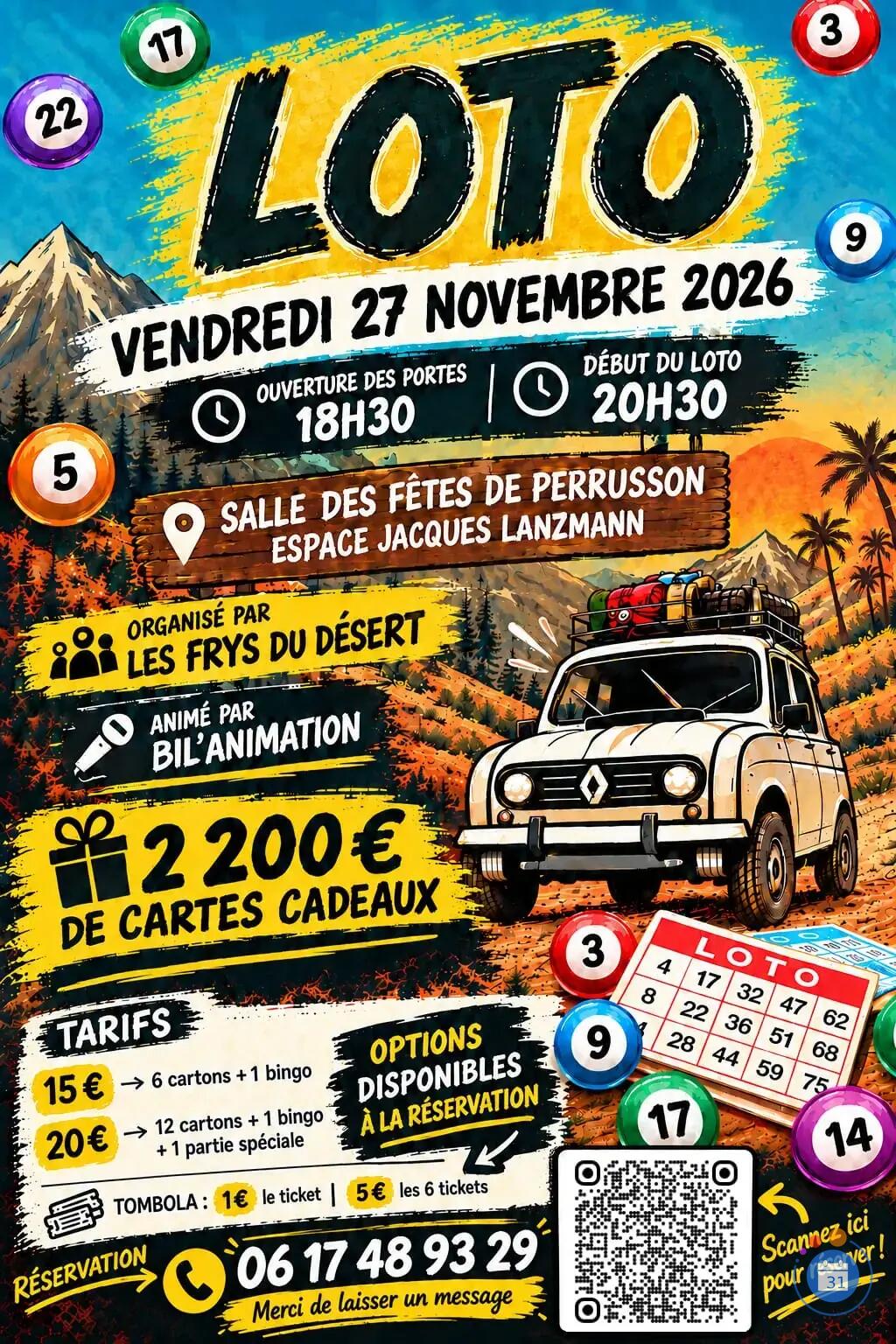 Image 1ER LOTO DU 4L TROPHY 2027 (photo 1)