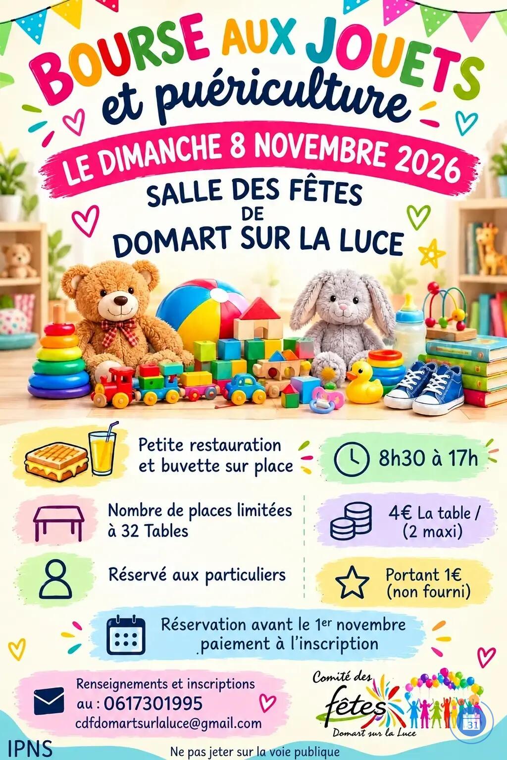 Image Bourse aux jouets, puériculture et vêtements (photo 1)