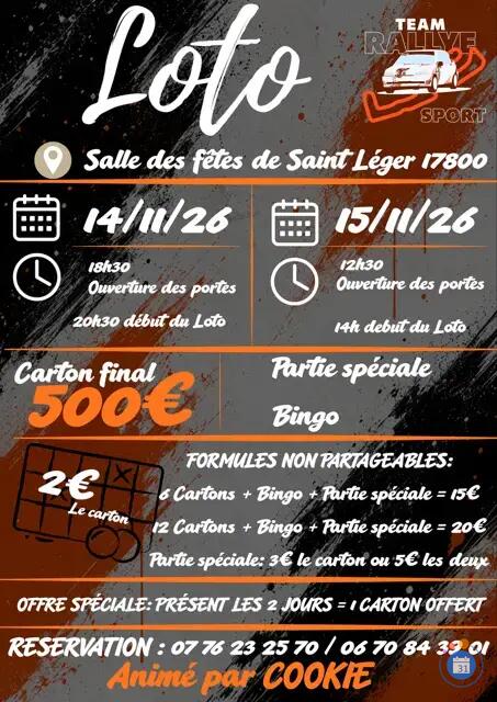 Image Super Loto de la team rallye sport (photo 1)