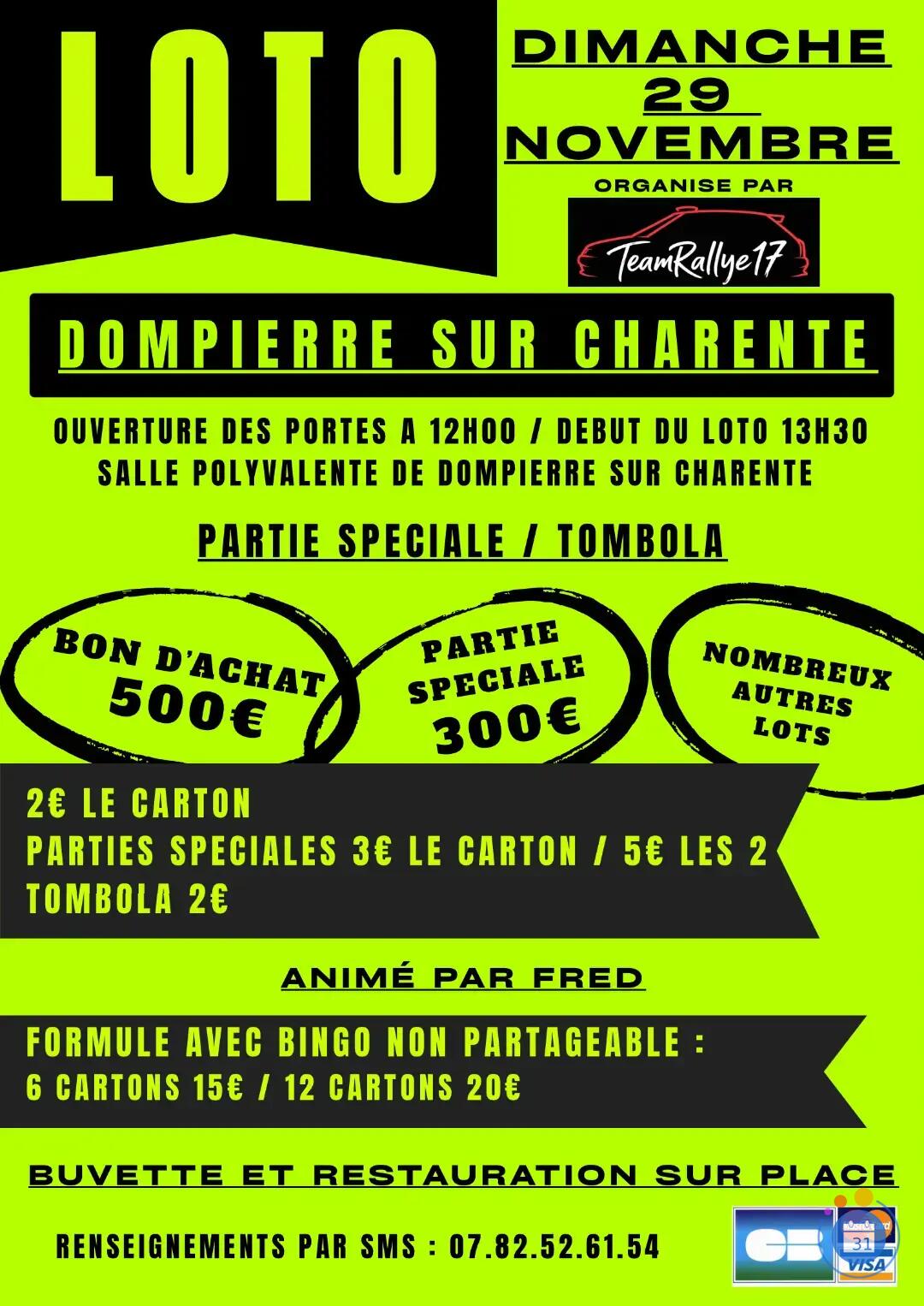 Image Super Loto de la team rallye 17 (photo 1)
