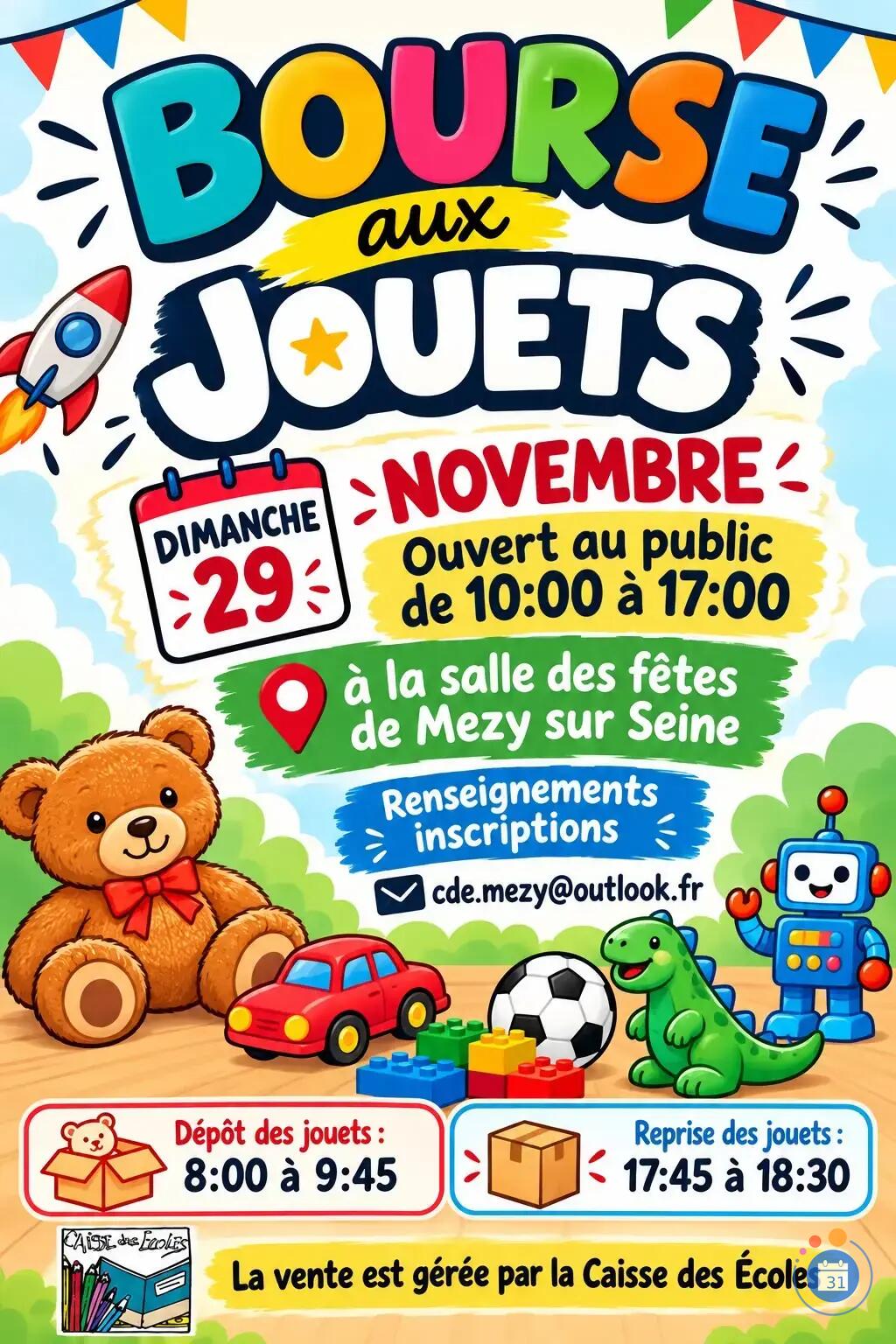Image Bourse aux jouets 2026 (photo 1)