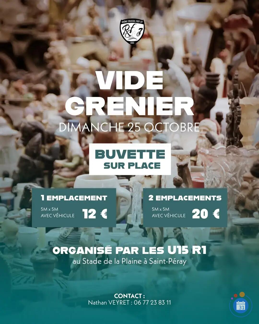 Image Vide Grenier du RCF07 (photo 1)