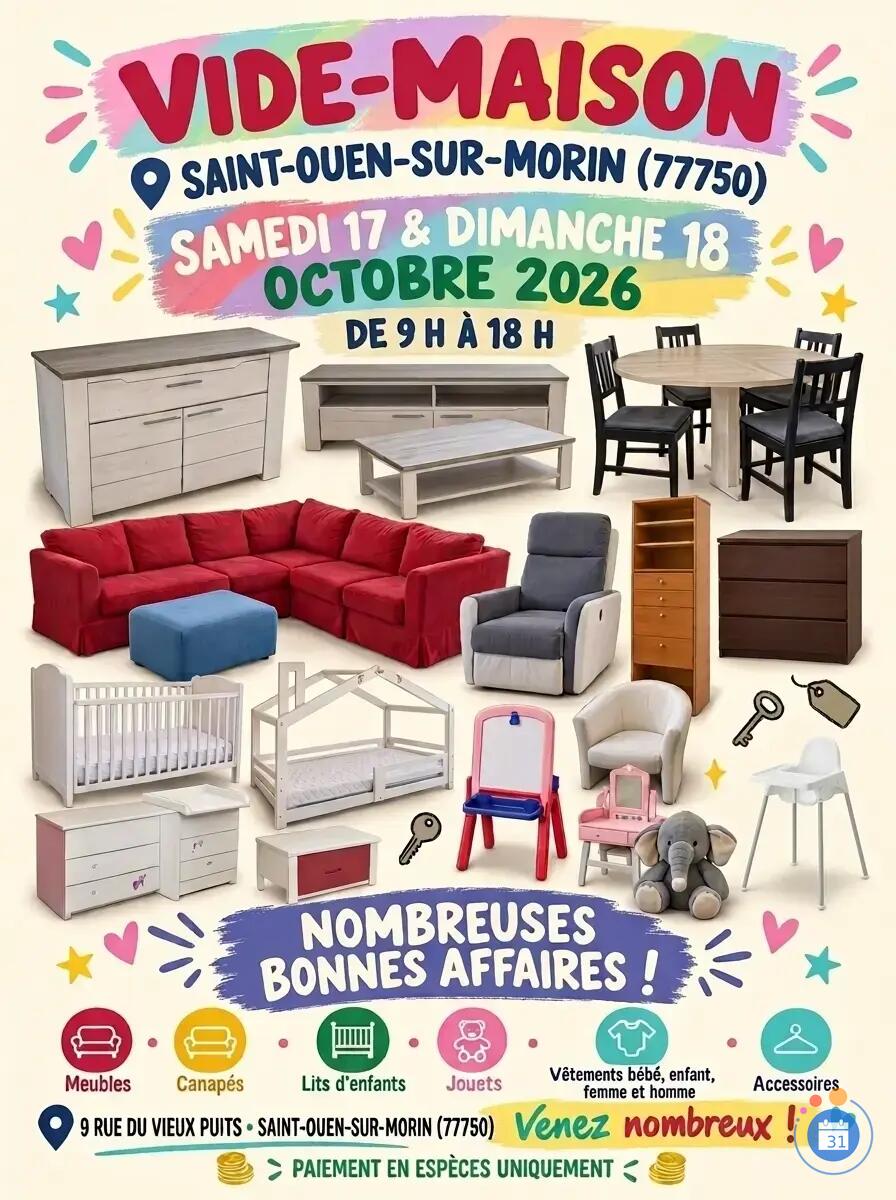 Image Vide maison saint ouen sur morin (photo 1)