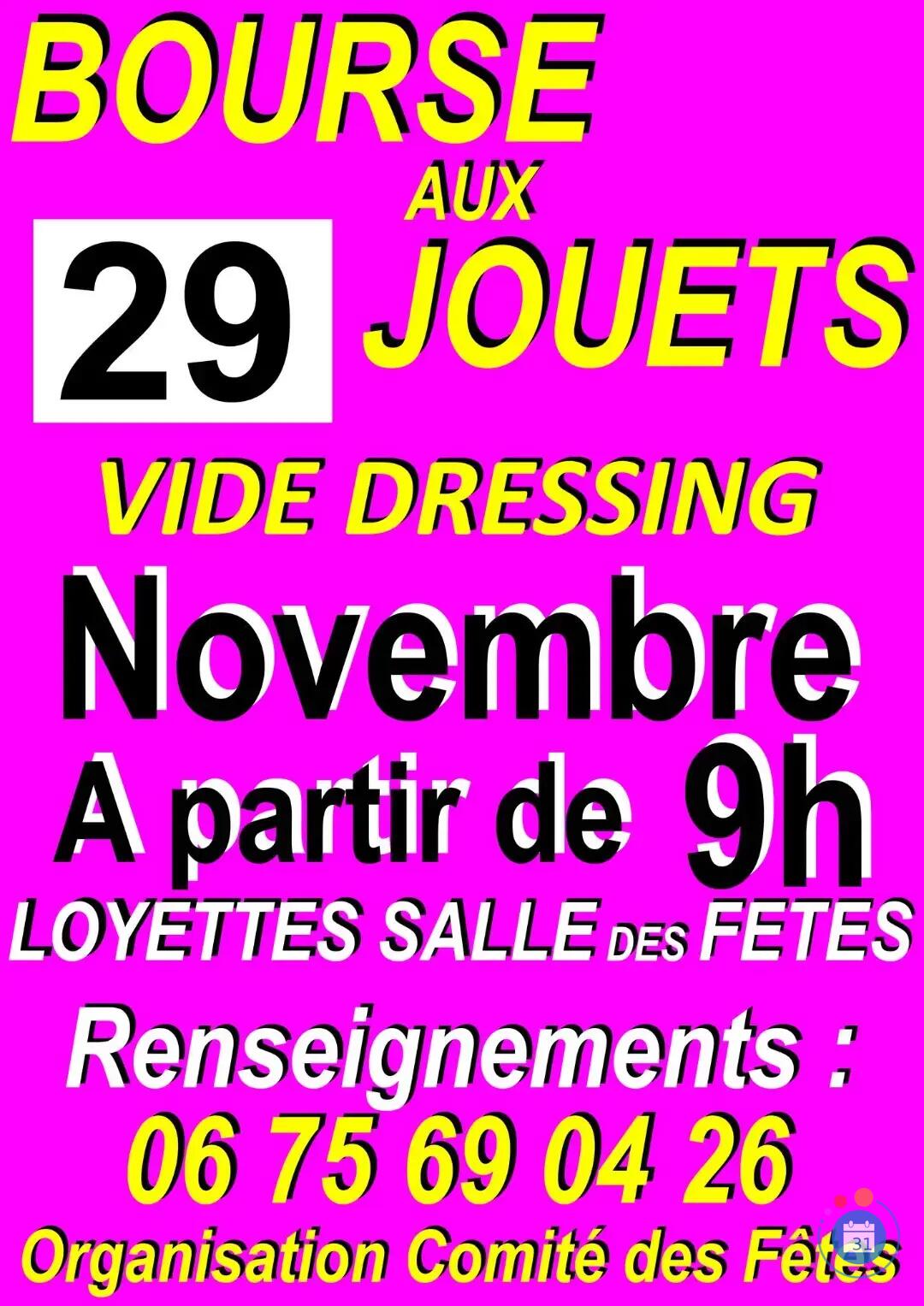 Image BOURSE AUX JOUETS - VIDE DRESSING (photo 1)