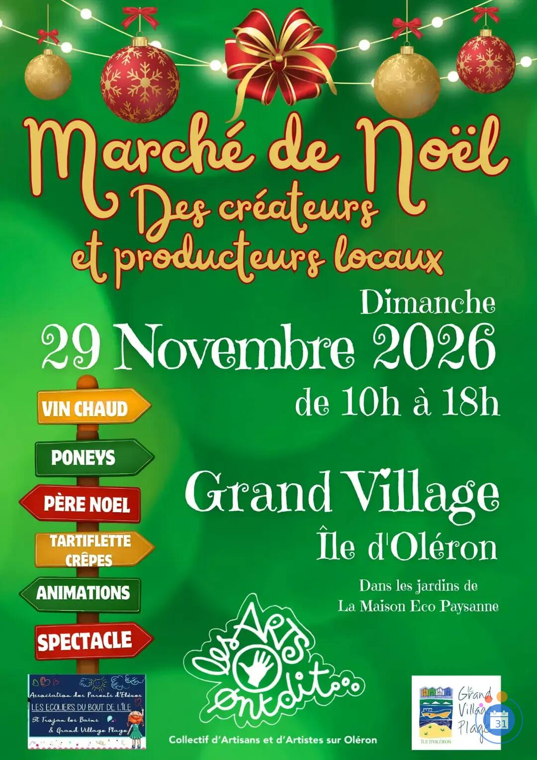 Image Marché de Noël des créateurs et producteurs locaux (photo 1)