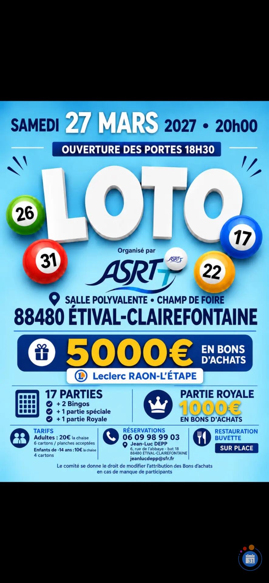 Image LOTO du Tennis de Table (photo 1)