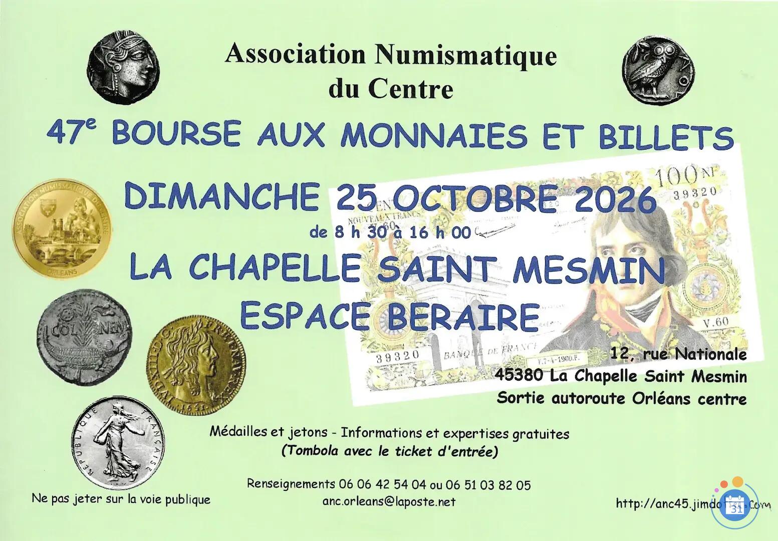 Image 47ème Bourse aux Monnaies et Billets (photo 1)