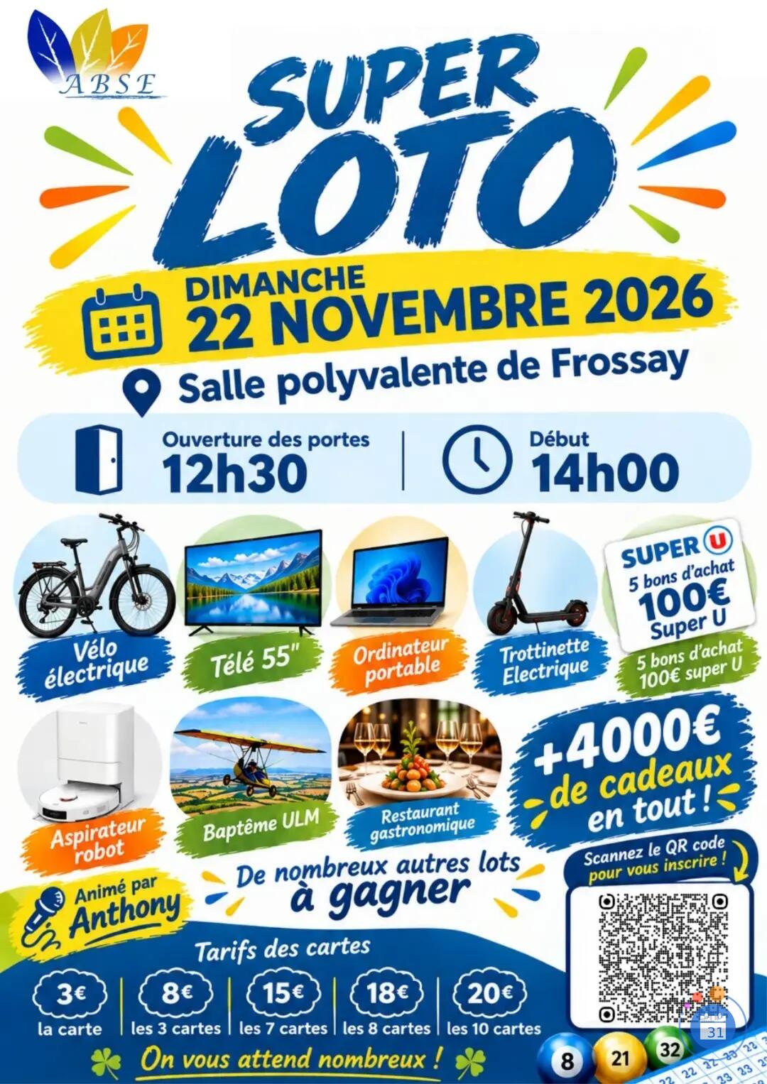 Image Super Loto Association de Bienfaisance du Sud Estuaire (photo 1)