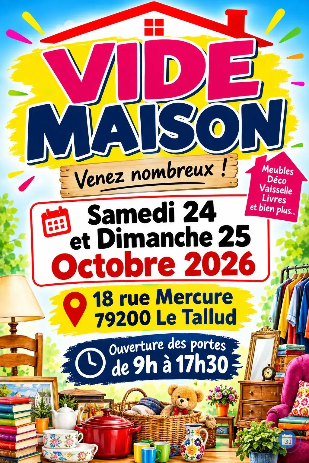 Image Vide maison le tallud (photo 1)