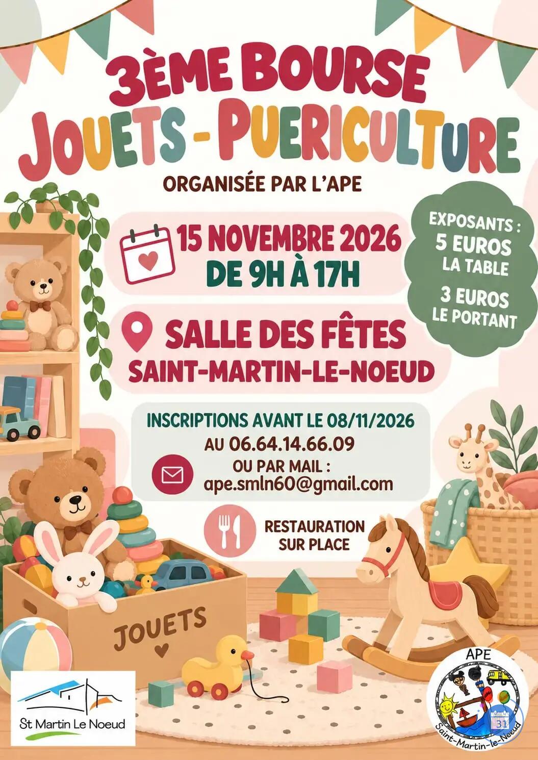 Image Bourse jouets vetements puériculture (photo 1)