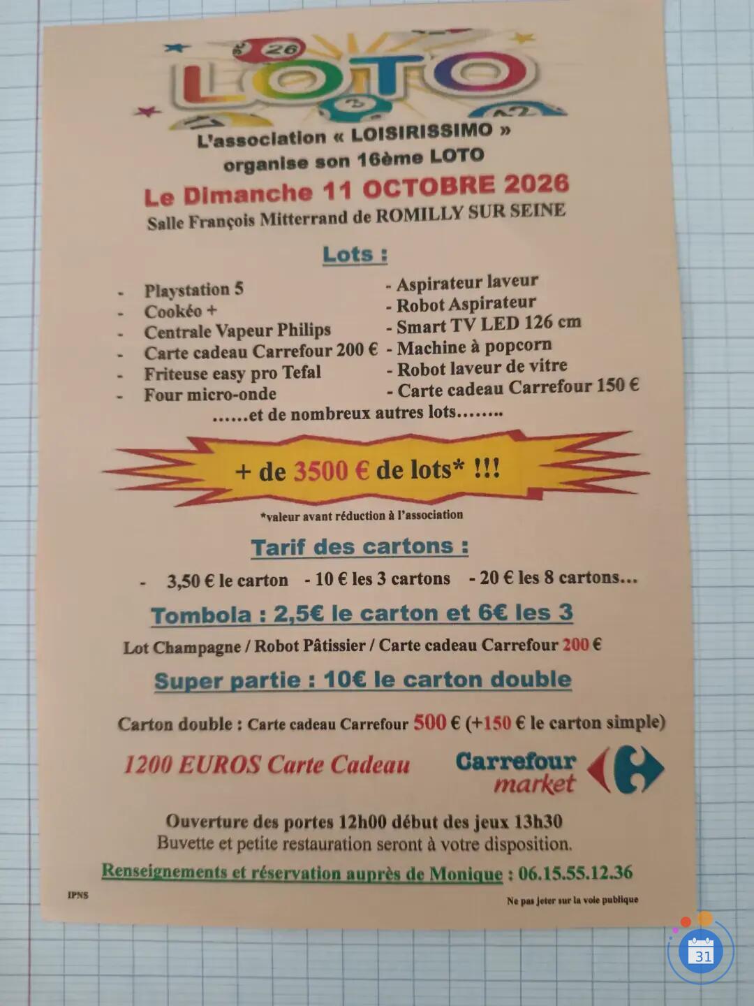 Image Loto (photo 1)
