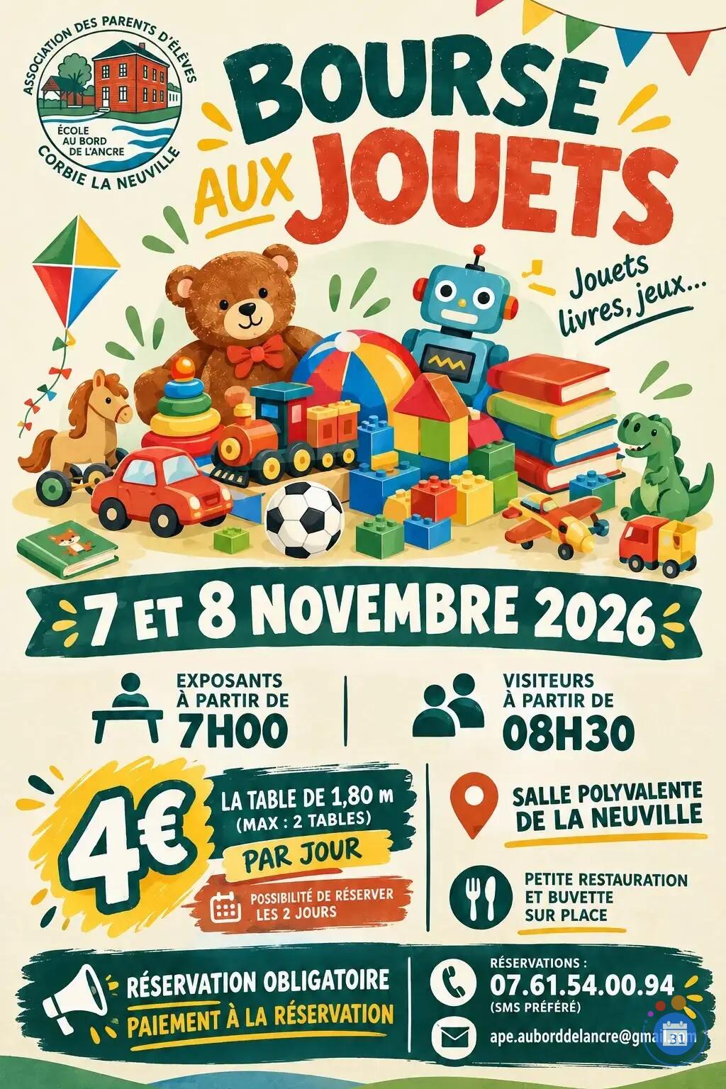 Image Bourse aux jouets 2026 (photo 1)