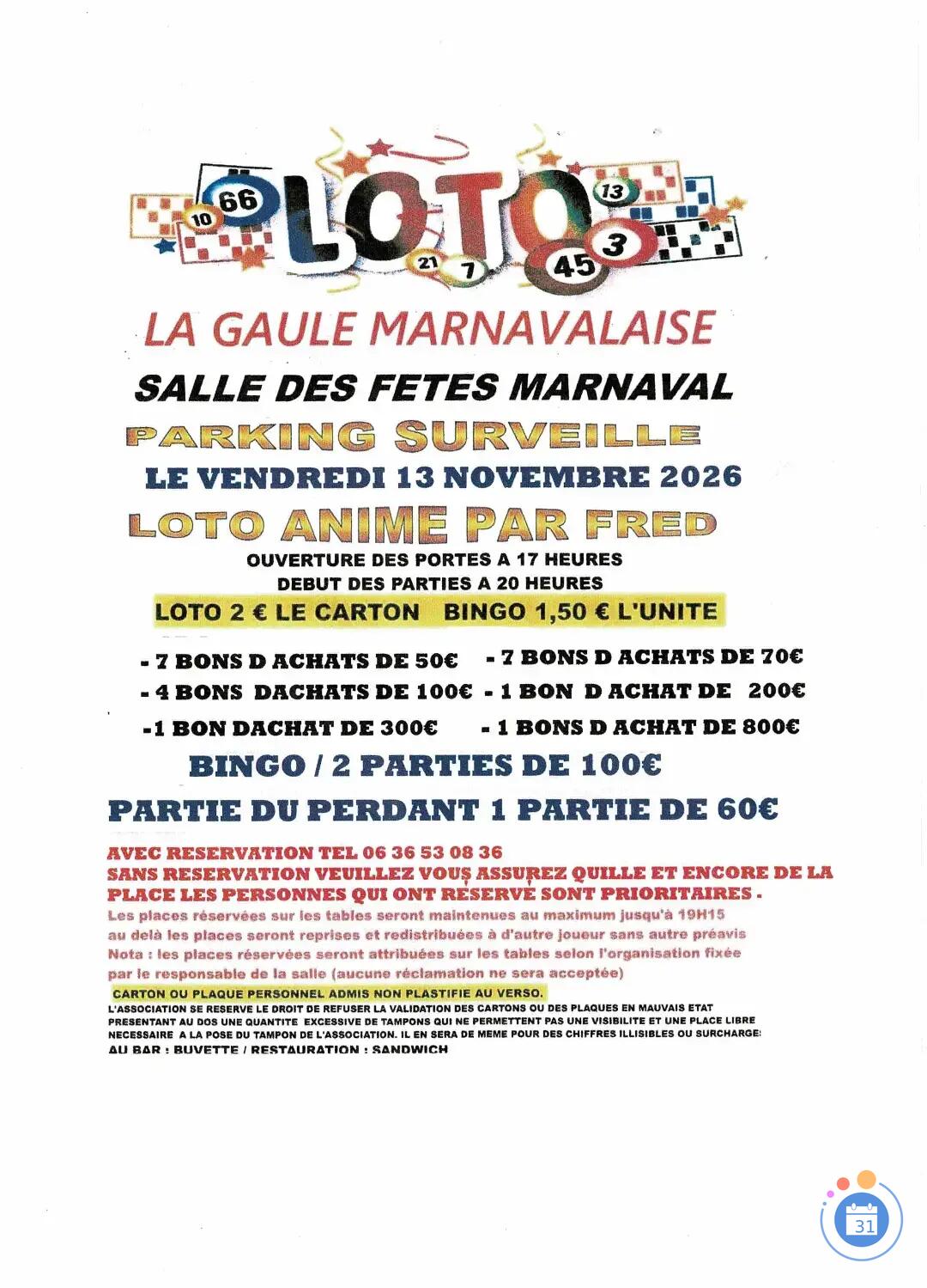 Image super loto de la gaule marnavalaise (photo 1)