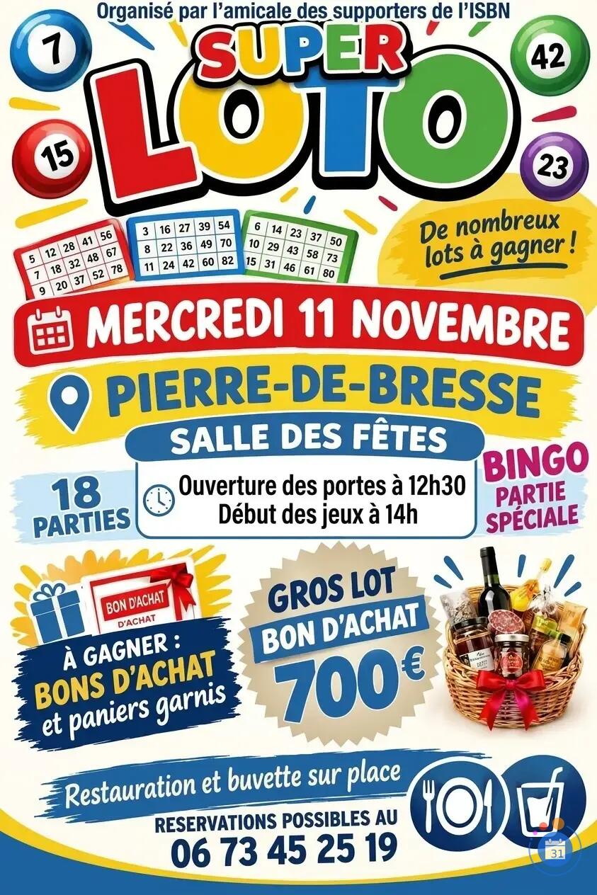 Image LOTO à PIERRE DE BRESSE (photo 1)