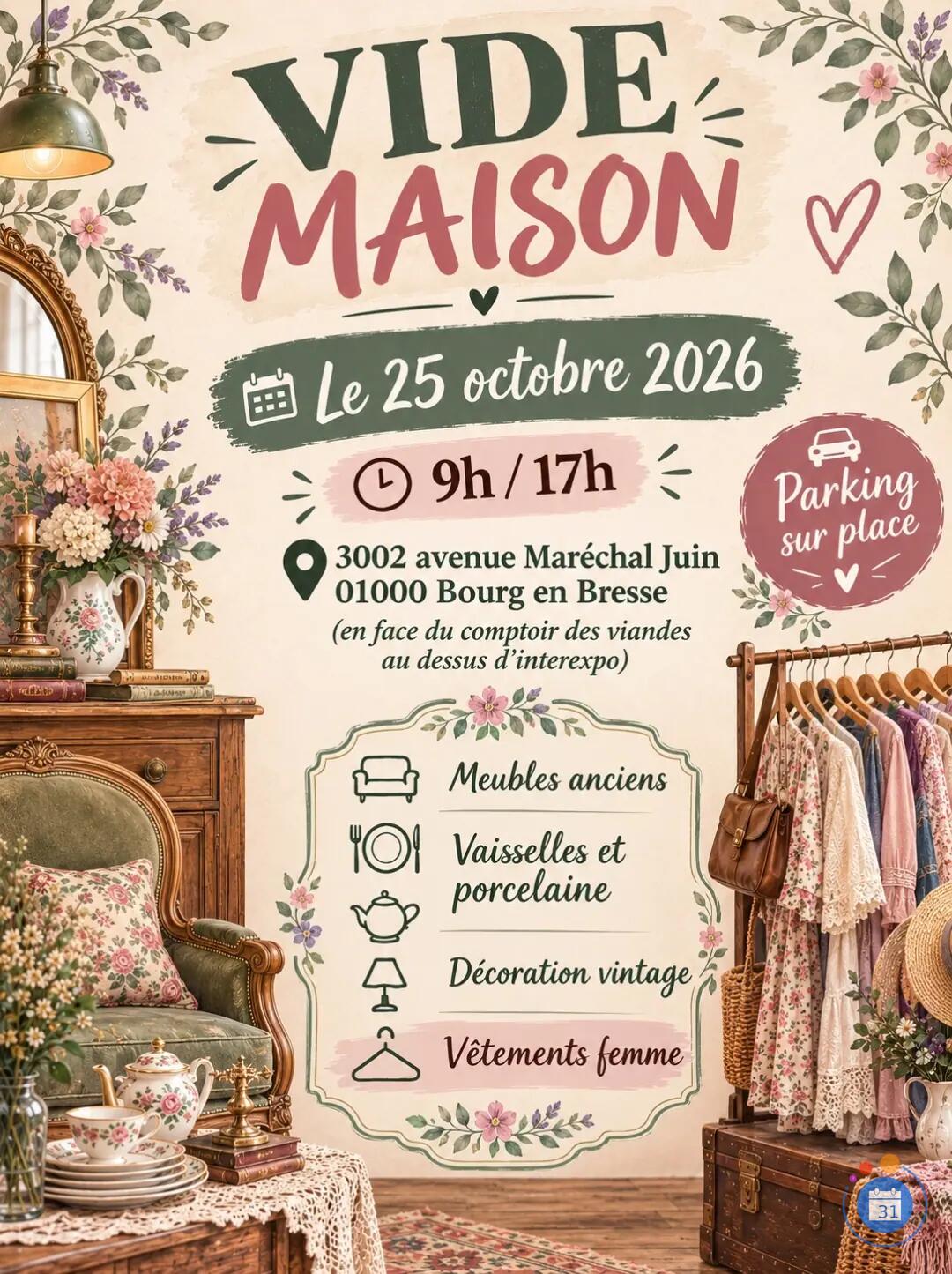 Image Vide maison Bourg en bresse (photo 1)
