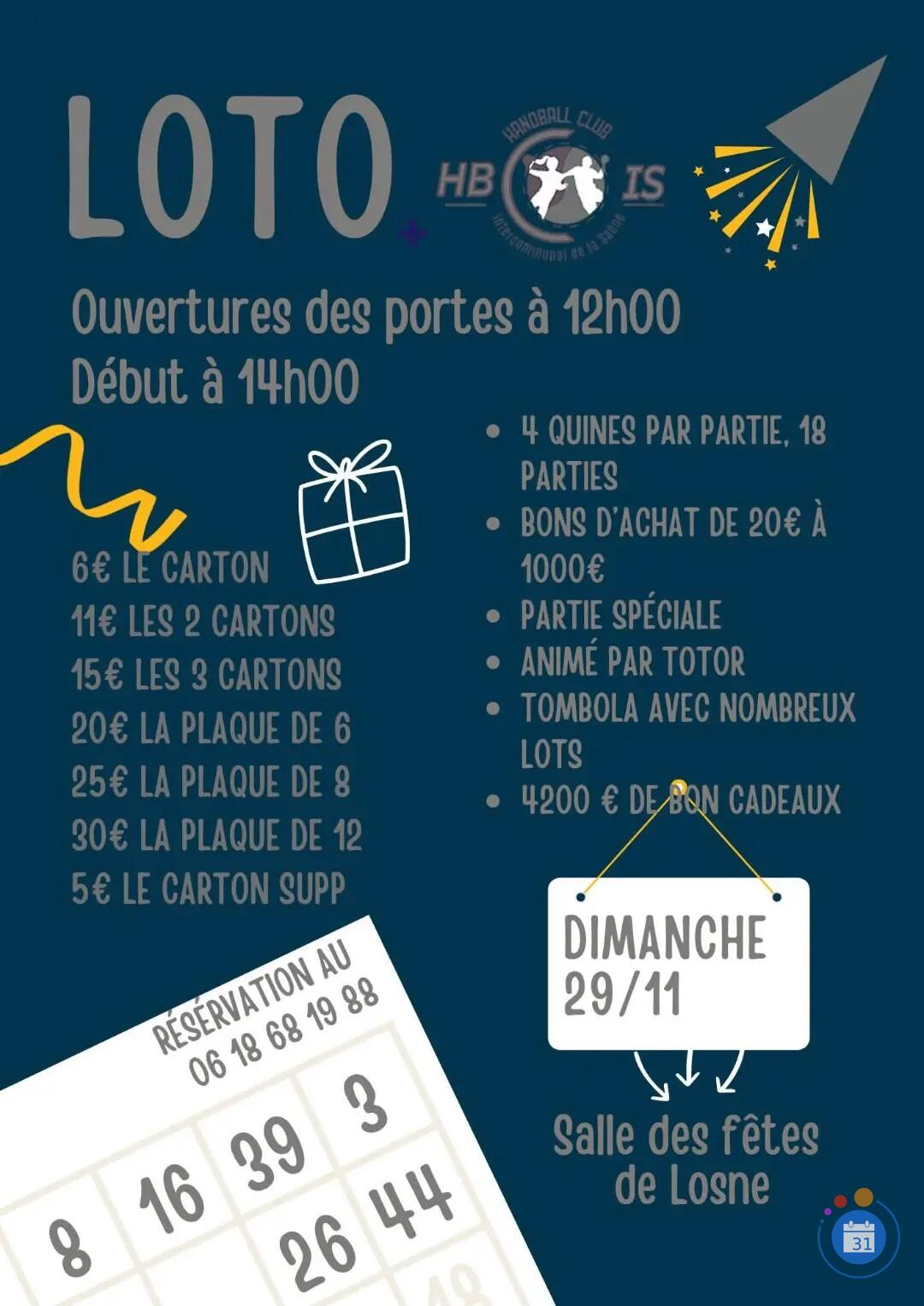 Image Loto HBCIS (photo 1)