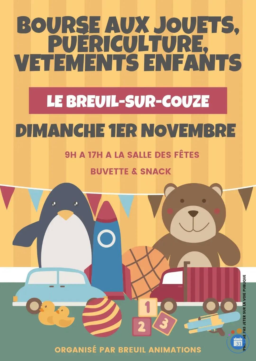 Image Bourse aux jouets, vêtements enfants, puériculture (photo 1)