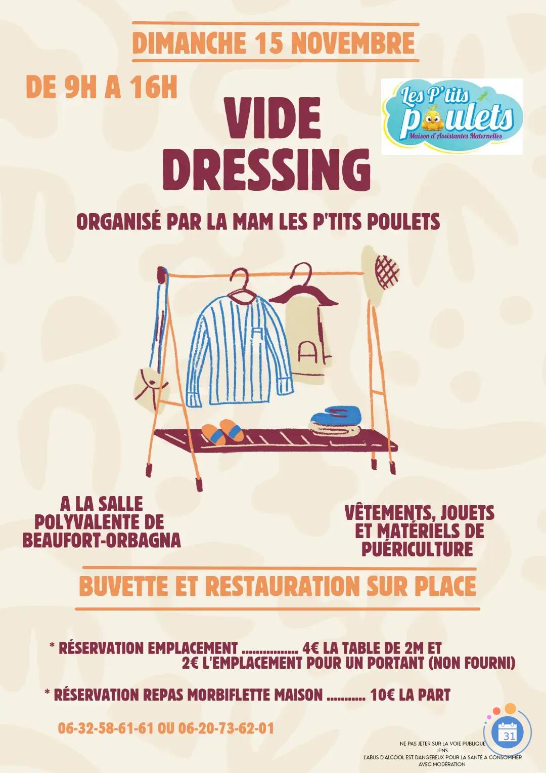 Image Vide dressing bébé enfant adultes jouets puériculture (photo 1)
