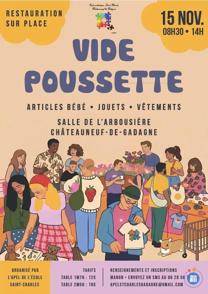 Image Vide poussette de l'école Saint Charles (photo 1)