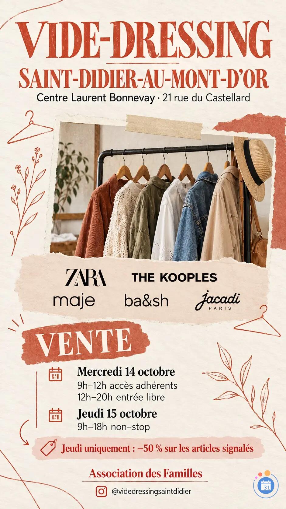 Image VIDE DRESSING MARQUES À PARTIR DE 2€ (photo 2)