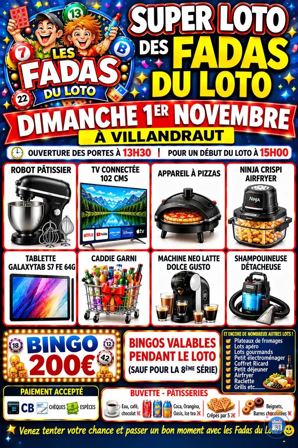 Image SUPER LOTO DES FADAS DU LOTO (photo 1)