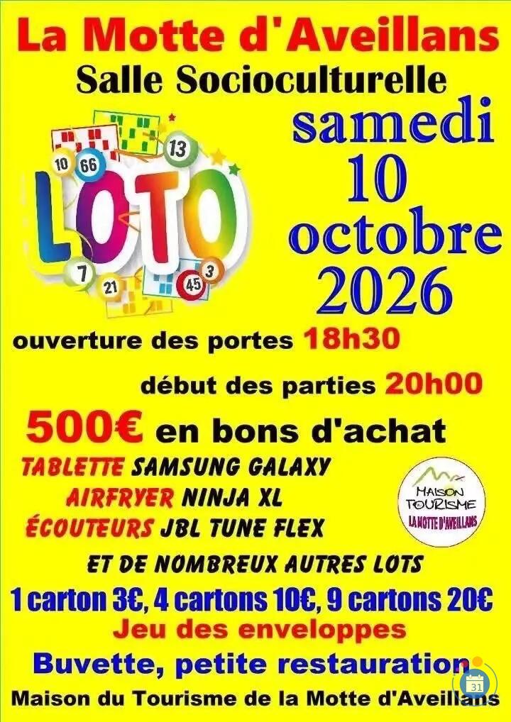 Image Loto de la Maison du Tourisme de la Motte d’Aveillans (photo 1)