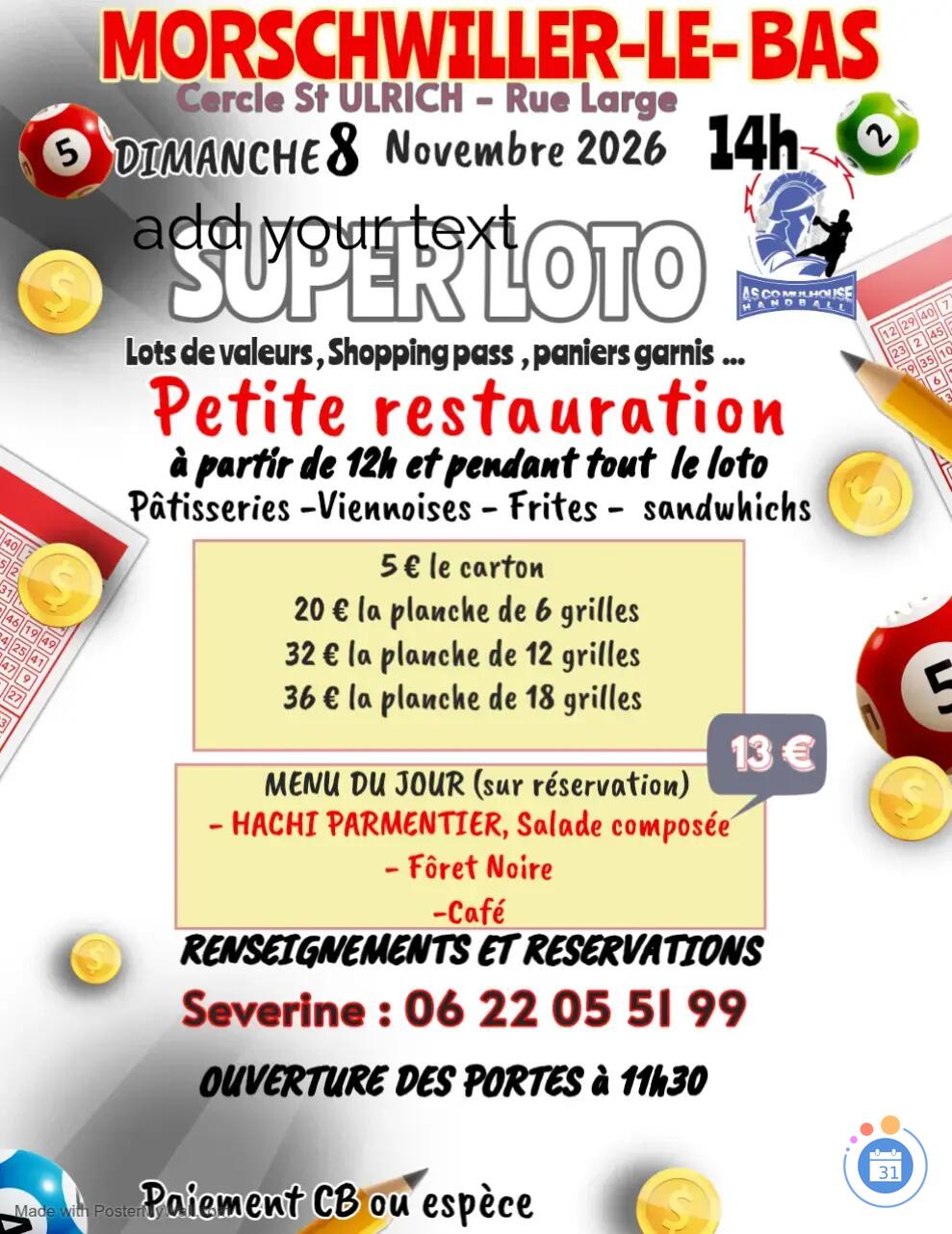 Image ASCO SUPER LOTO (photo 1)