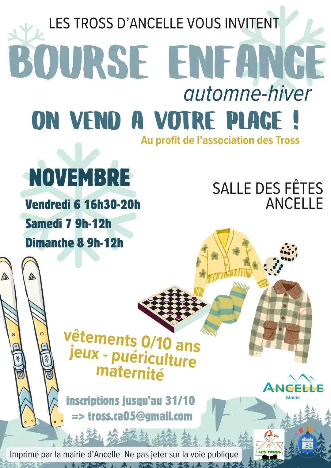 Image Bourse enfance automne/hiver 2026 (photo 1)