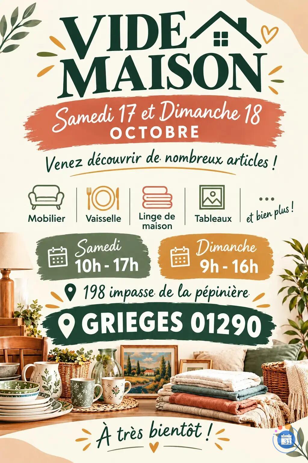 Image Vide Maison Grieges (photo 1)