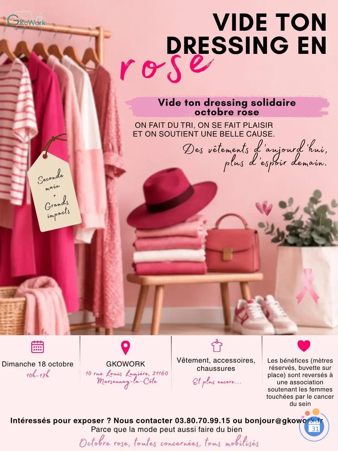 Image Vide dressing OCTOBRE ROSE (photo 1)