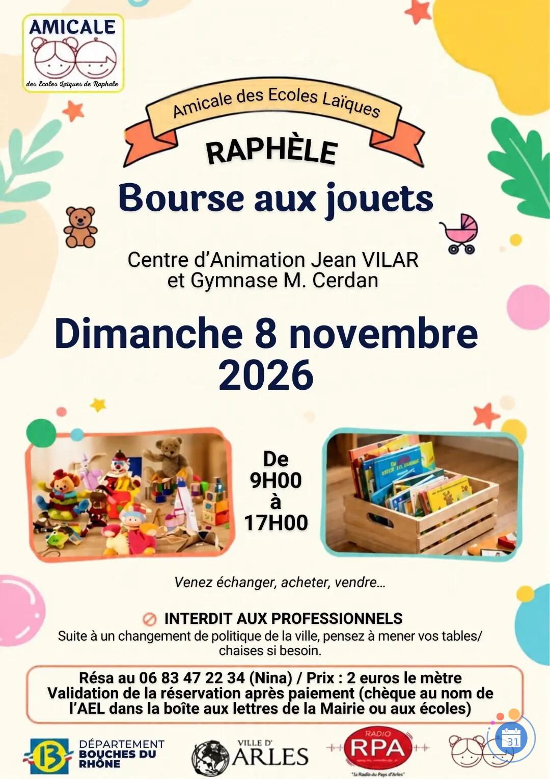 Image Bourse aux jouets (photo 1)