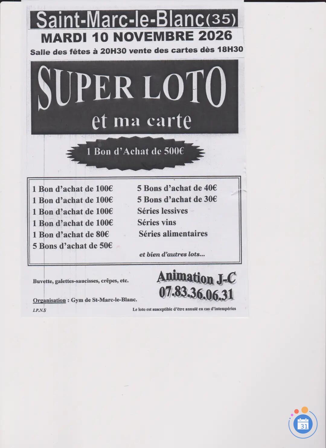 Image super loto (photo 1)