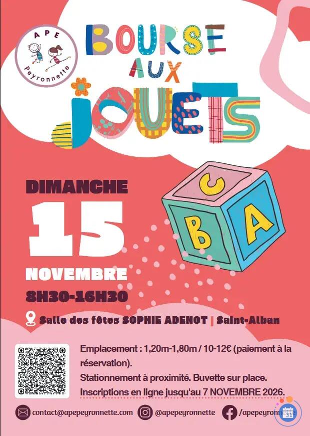 Image Bourse aux jouets / Vide-grenier de l'APE Peyronnette (photo 1)