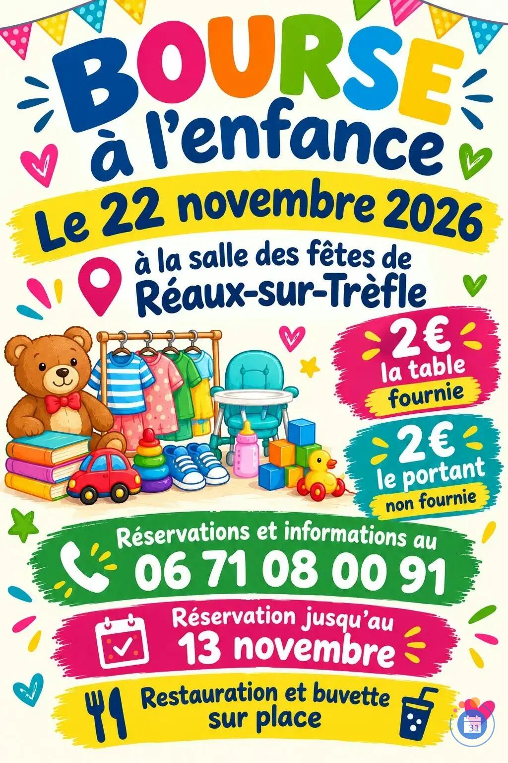 Image Bourse à l'enfance (photo 1)