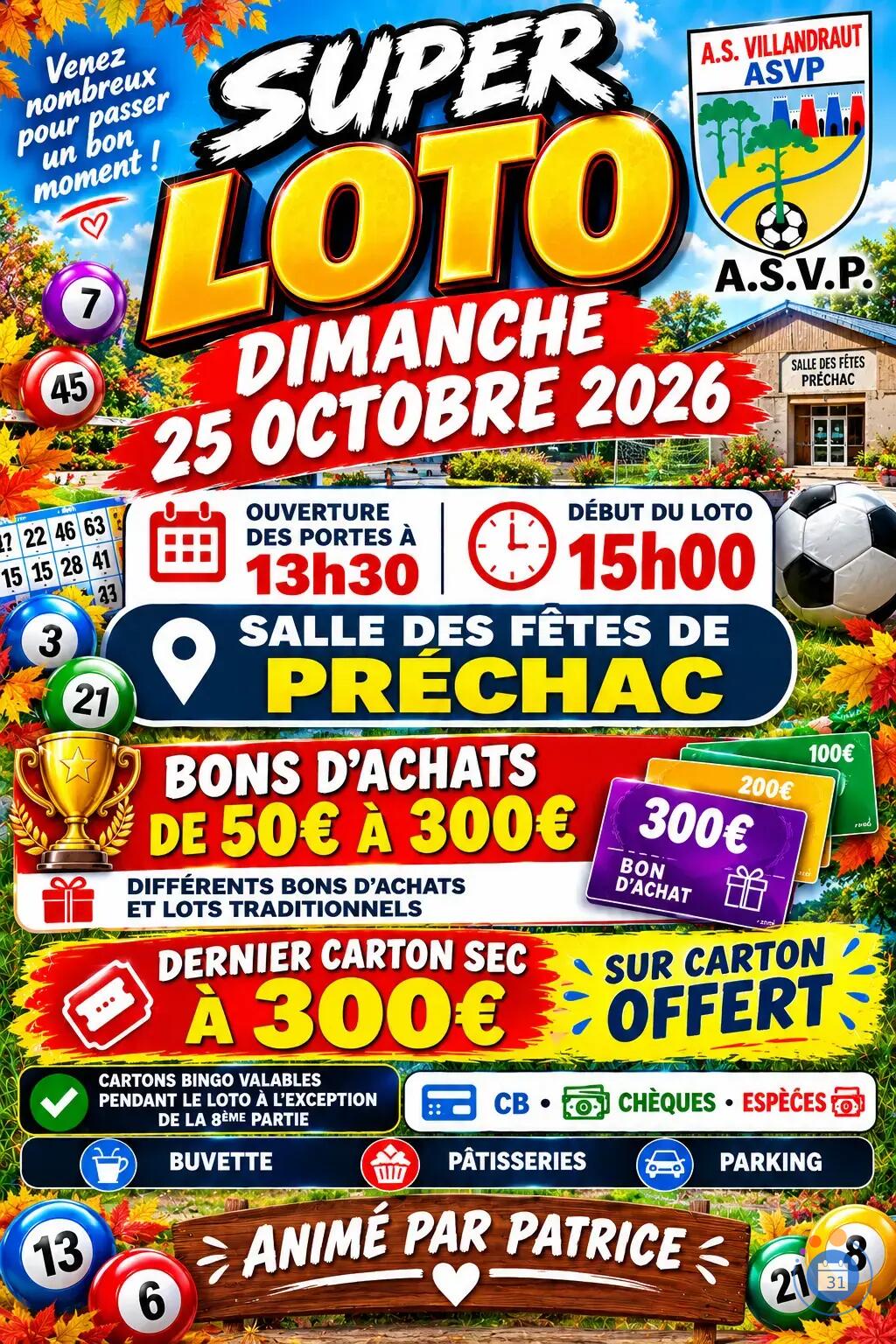 Image Super loto de l'ASVP (photo 1)