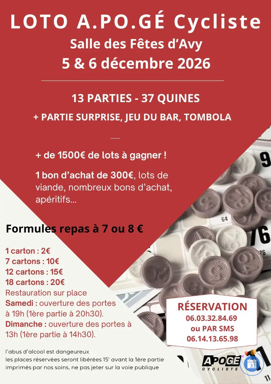 Image LOTO DE L'APOGÉ CYCLISTE (photo 1)