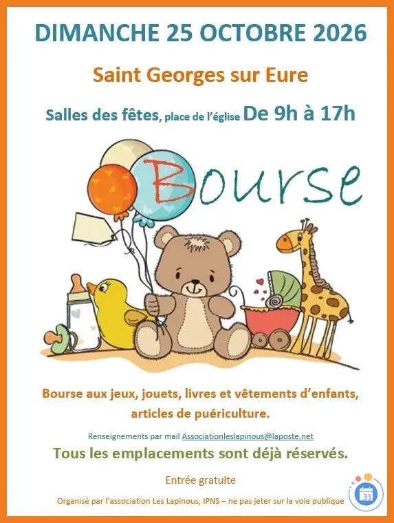 Image Bourse aux jeux, jouets, livres, vêtements d’enfants et articles de puériculture (photo 1)