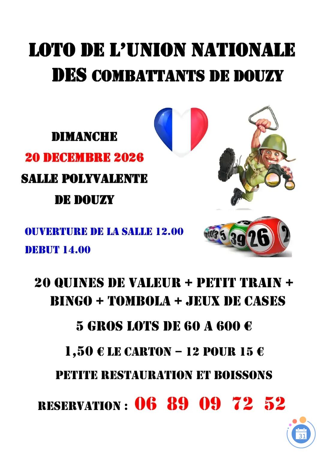 Image Loto de l'UNC Douzy (photo 1)