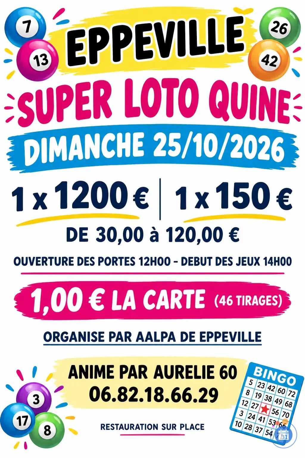 Image SUPER LOTO QUINE (photo 1)