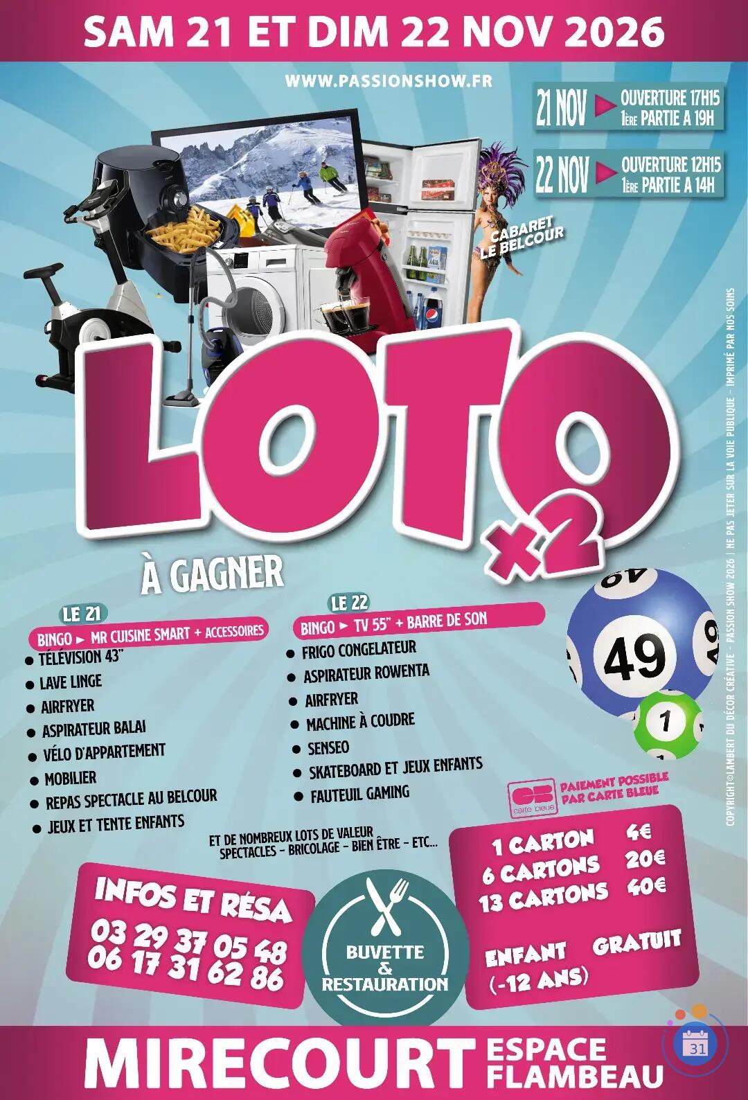 Image 2 super loto à Mirecourt (photo 1)